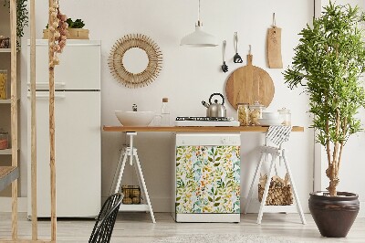 Magnet pentru masina de spalat vase Flori boho