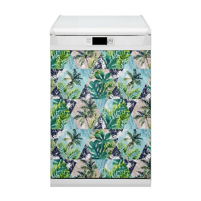 Magnet pentru masina de spalat vase Mozaic tropical