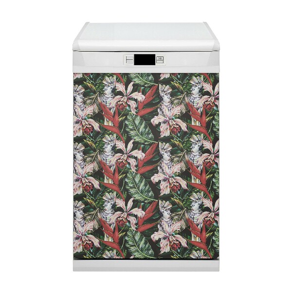 Magnet decorativ pentru mașina de spălat vase PARROT TROPICS