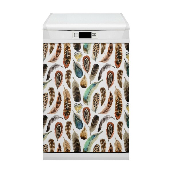Magnet decorativ pentru mașina de spălat vase Acuarelă