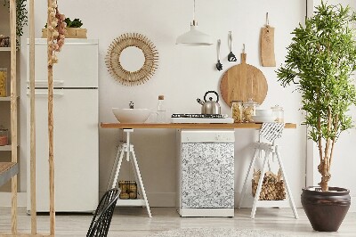 Magnet pentru masina de spalat vase Flori de bujor