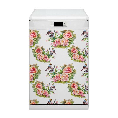 Magnet pentru masina de spalat vase Păsări pe ramură