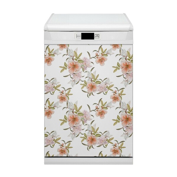 Magnet decorativ pentru mașina de spălat vase Flori de primăvară