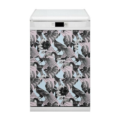 Magnet pentru masina de spalat vase Patchwork tropical