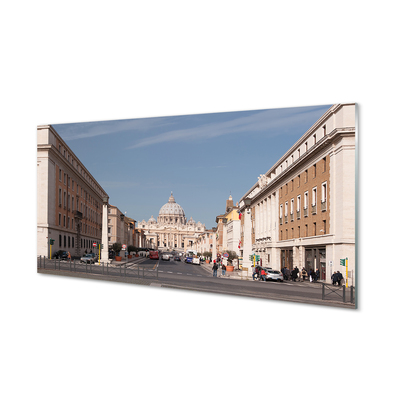 Tablouri acrilice Catedrala Roma clădiri străzi