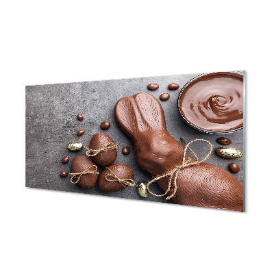 Tablouri acrilice Bomboane de ciocolată iepure