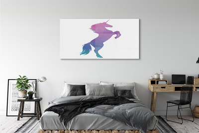 Tablouri acrilice pictat unicorn