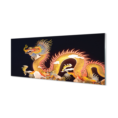 Tablouri acrilice Aur japoneză Dragon