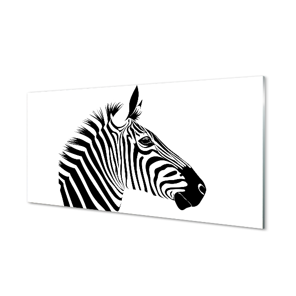 Tablouri acrilice Ilustrarea zebră