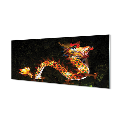 Tablouri acrilice dragon japonez iluminat