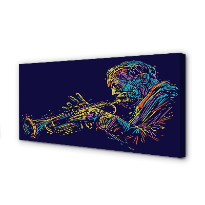 Tablouri canvas om trompetă