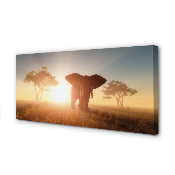 Tablouri canvas Elephant copac est