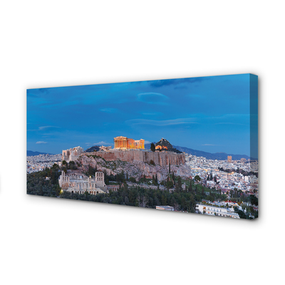 Tablouri canvas Grecia Panorama din Atena