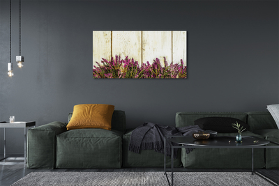 Tablouri canvas placi de flori violet