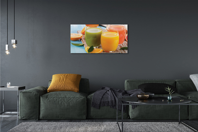 Tablouri canvas pahare Cocktail-uri colorate