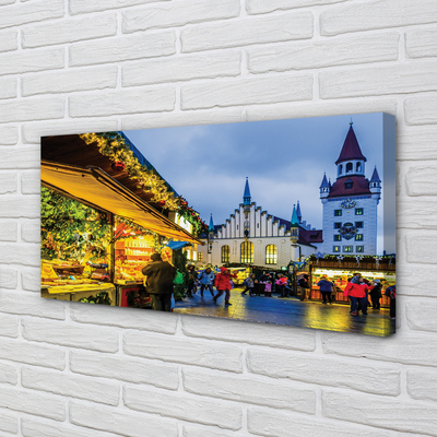 Tablouri canvas Vacanță de Germania Old Market