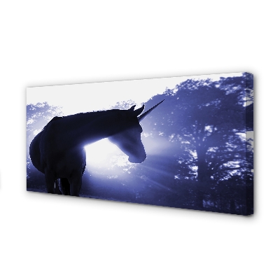 Tablouri canvas unicorn de pădure
