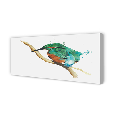 Tablouri canvas papagal pictat colorat