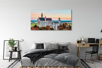 Tablouri canvas Germania Castelul toamna Munchen