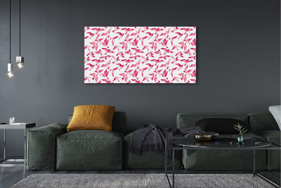 Tablouri canvas păsări roz