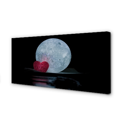 Tablouri canvas Inima lunii