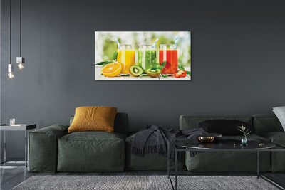 Tablouri canvas Cocktail-uri Strawberry Kiwi