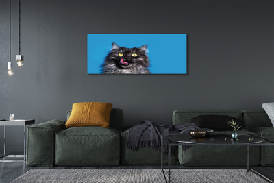 Tablouri canvas Oblizujący o pisică