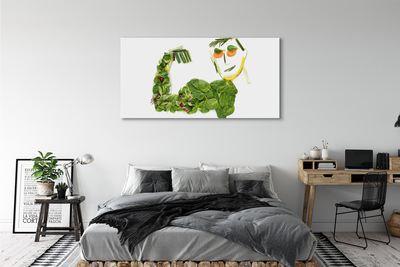 Tablouri canvas Caracter cu legume