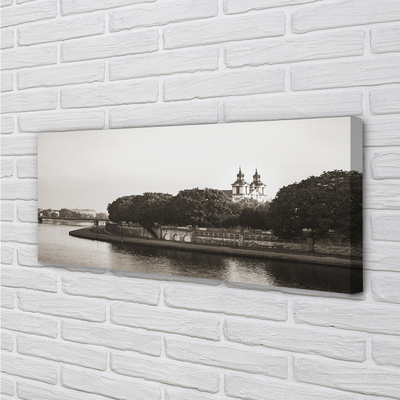Tablouri canvas pod Cracovia Râul