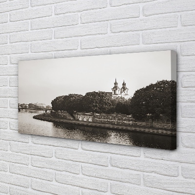 Tablouri canvas pod Cracovia Râul