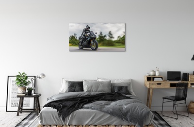 Tablouri canvas Motociclete nori rutier cer