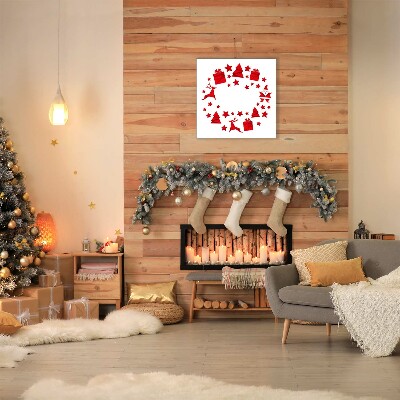 Tablou pe panza canvas Ornamente de sărbători de Crăciun