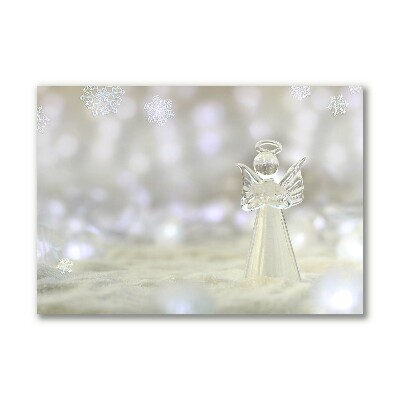 Tablou pe panza canvas Un ornament de înger din sticlă proaspătă