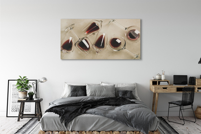 Tablouri canvas pahare de vin