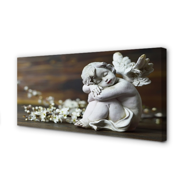 Tablouri canvas Sleeping flori înger