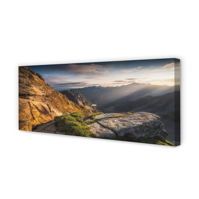 Tablouri canvas Mountain Sunrise
