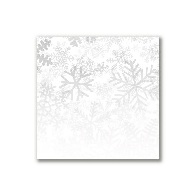 Tablou pe panza canvas Iarna. Zăpadă. Fulgi de zăpadă