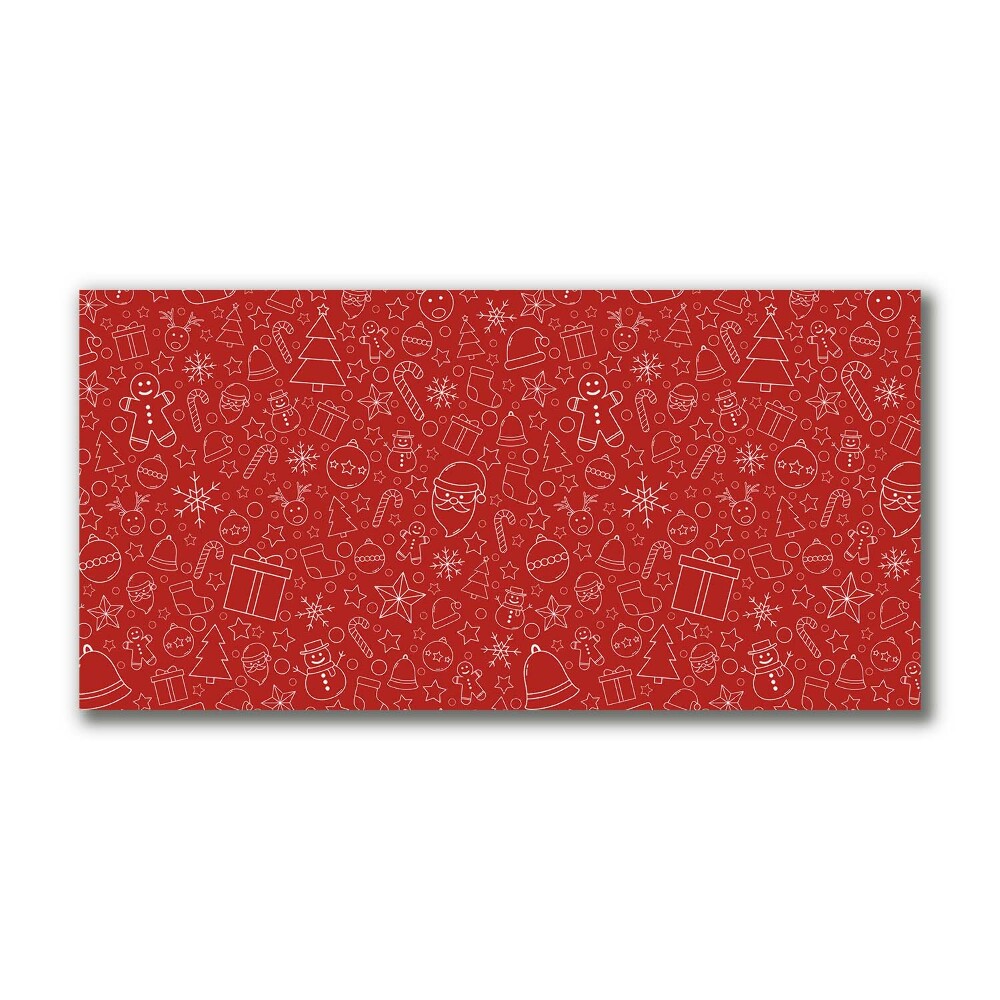 Tablou pe panza canvas Ornamente de Crăciun Decor de iarnă