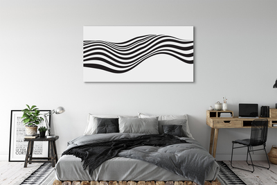 Tablouri canvas dungi zebră val