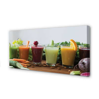 Tablouri canvas Legume, cocktailuri de fructe