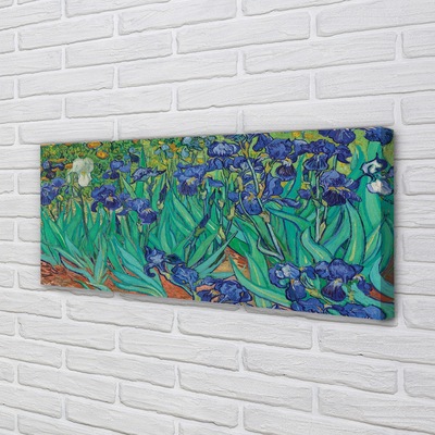 Tablouri canvas flori de artă iriși