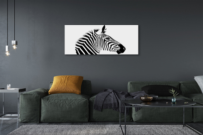 Tablouri canvas Ilustrarea zebră