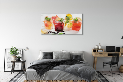 Tablouri canvas Cocktail-uri cu citrice
