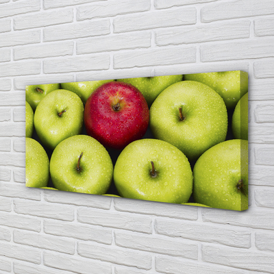 Tablouri canvas mere verzi și roșii