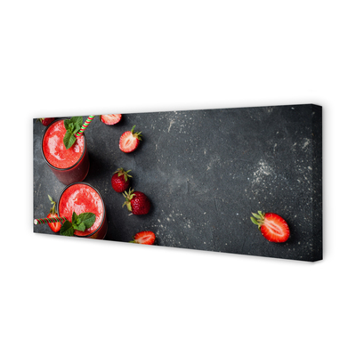 Tablouri canvas Strawberry coctail