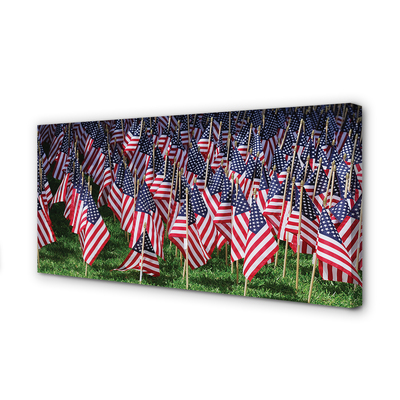 Tablouri canvas Statele Unite ale Americii steaguri