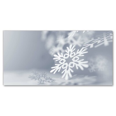 Tablou pe panza canvas Fulg de zăpadă. Decor de Crăciun