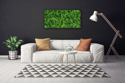 Tablou pe panza canvas Iarbă Lawn Floral Verde