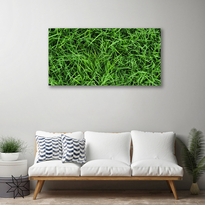 Tablou pe panza canvas Iarbă Lawn Floral Verde