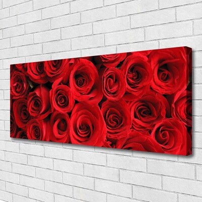 Tablou pe panza canvas Trandafiri Floral Red